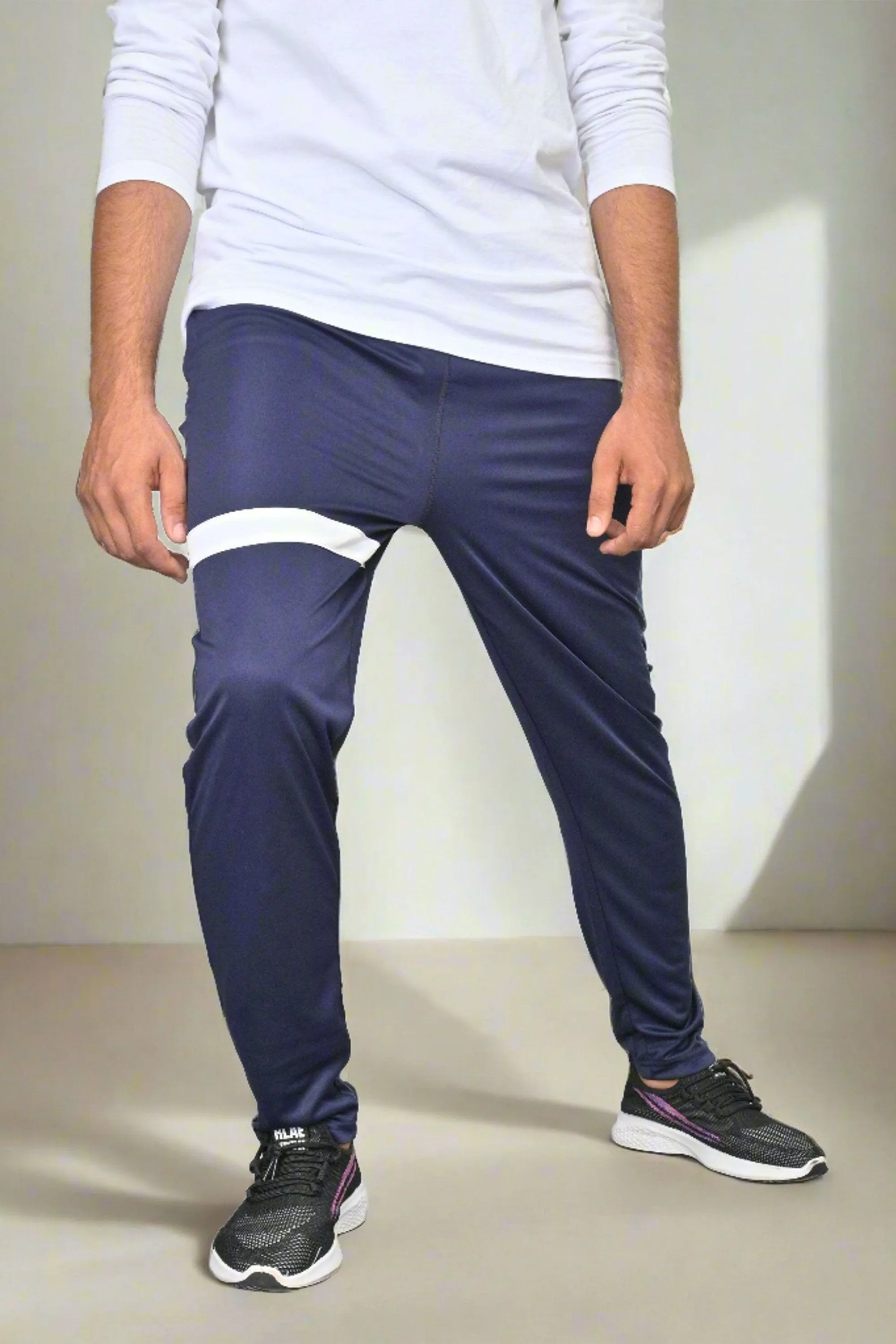 Men's One Side Panel Style Activewear Trousers