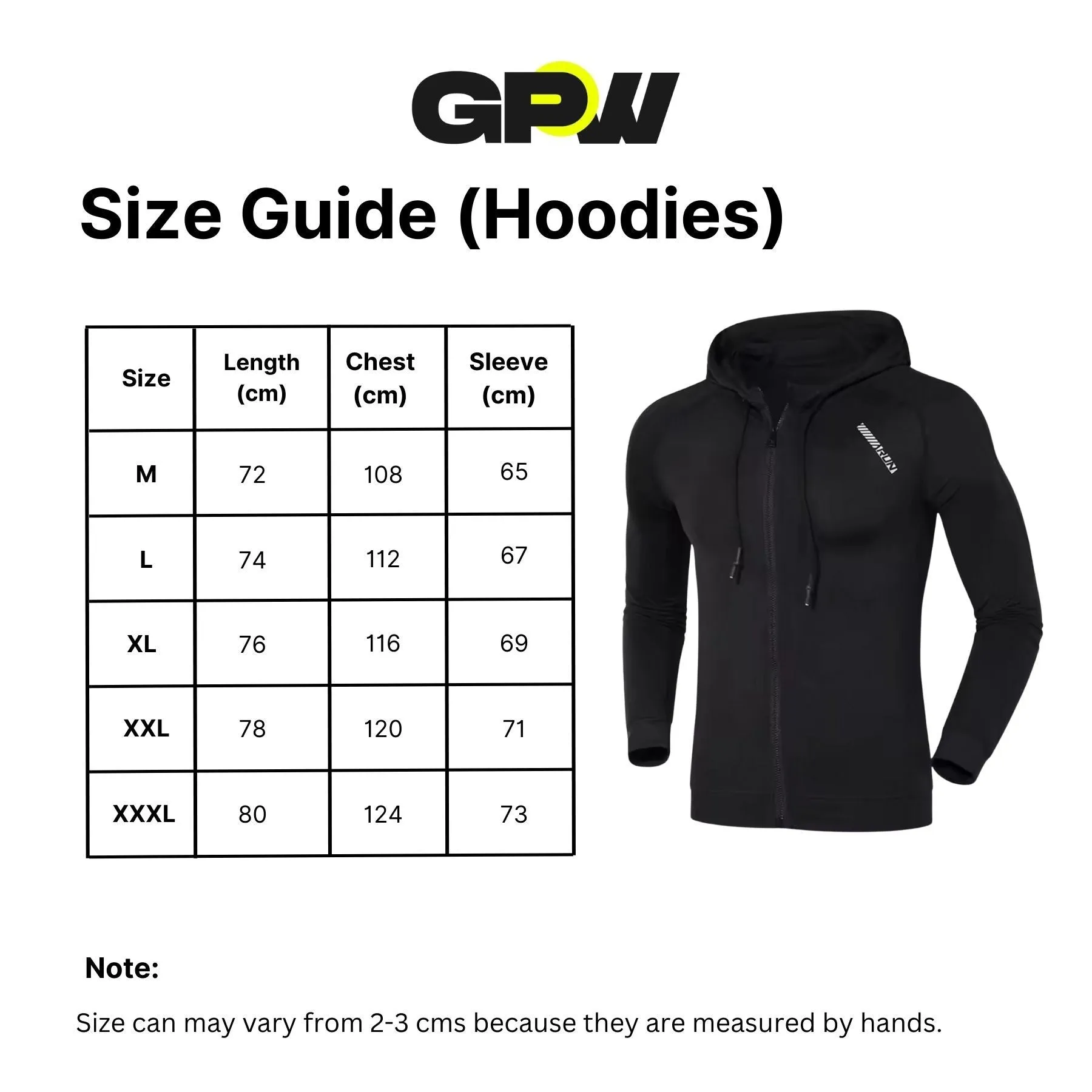 Men's Oversized Gym Pullover Hoodie - Comfort and Cold Protection