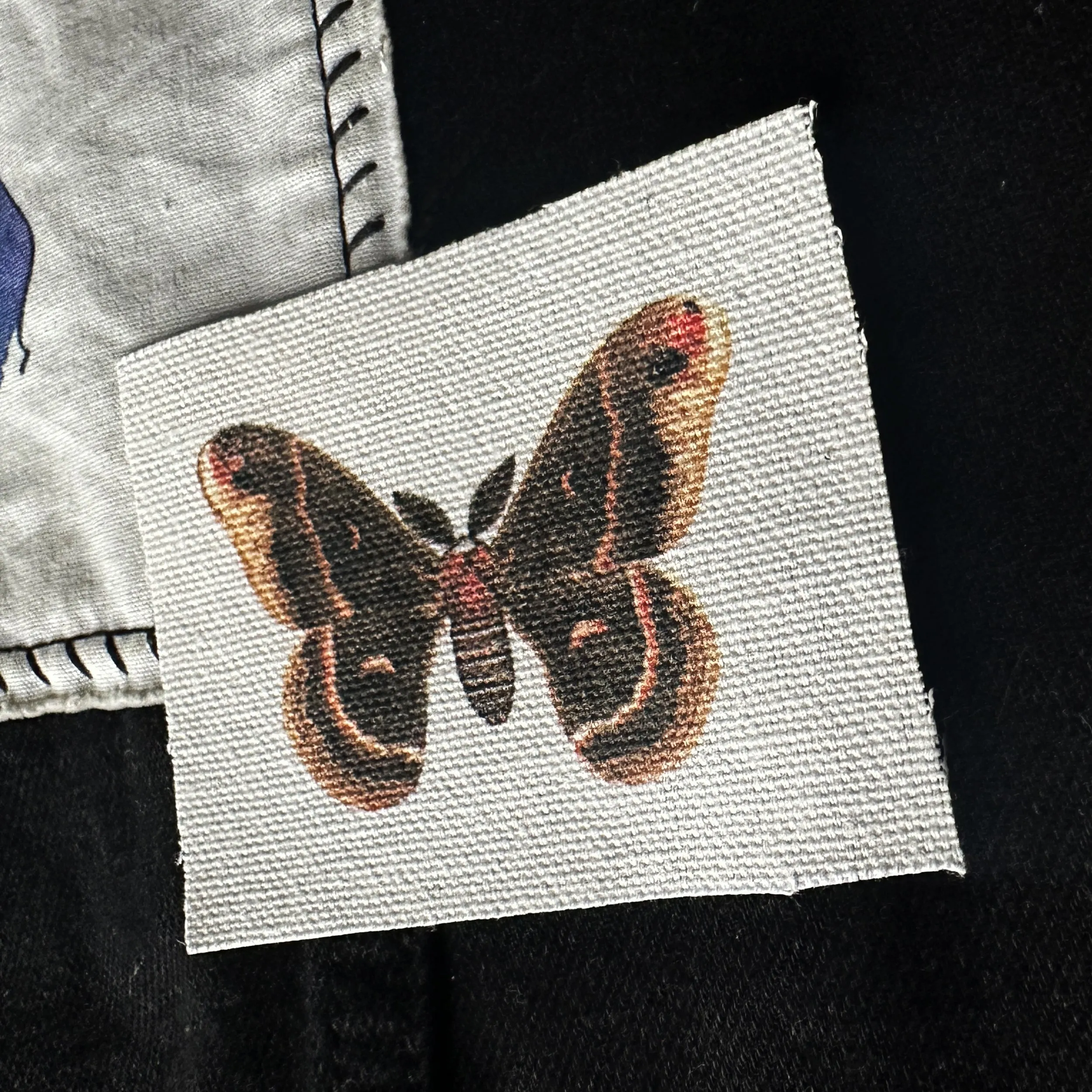 Moth Sew-On Patch