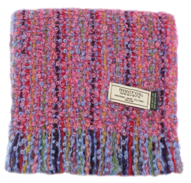 Mucros Weavers Mohair & Viscose Scarf