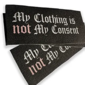 My Consent Sew On Patch