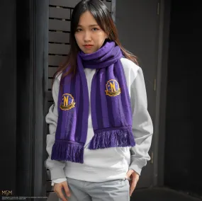 Nevermore Academy Purple Scarf