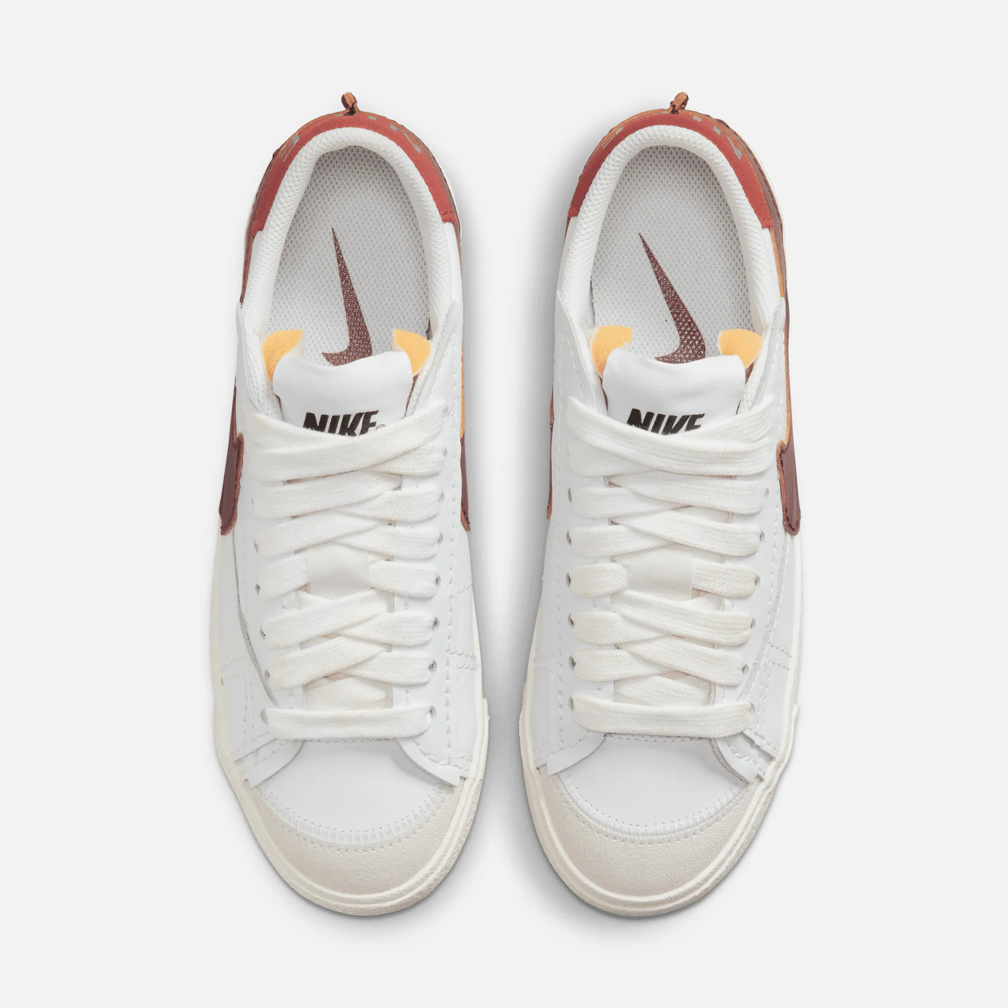 Nike Women's Blazer Low Jumbo White Red