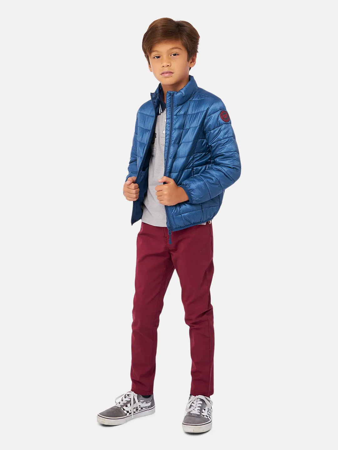 One Friday Kids Boys Navy Blue Jacket