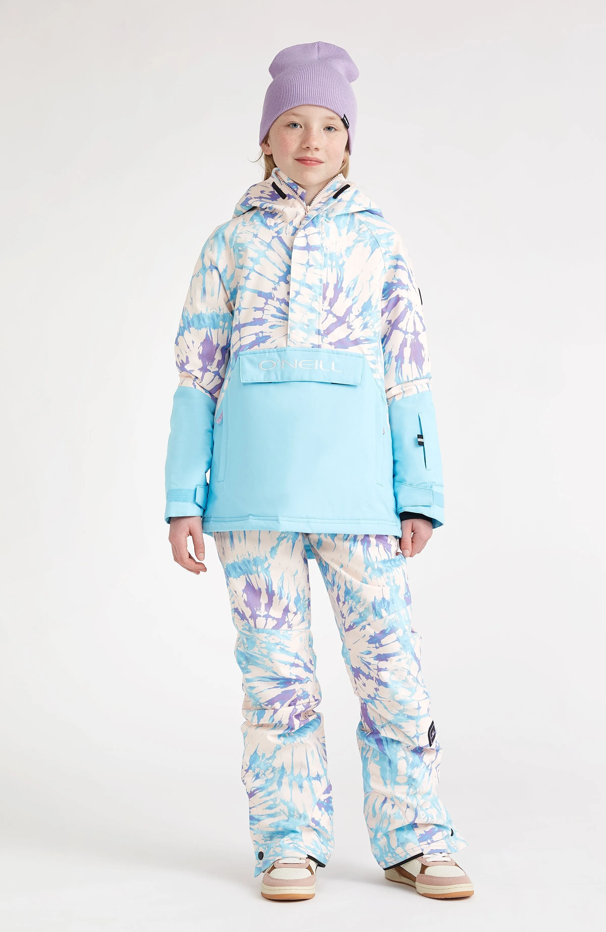 O'Riginals Anorak Snow Jacket | Blue Wave Colour Block