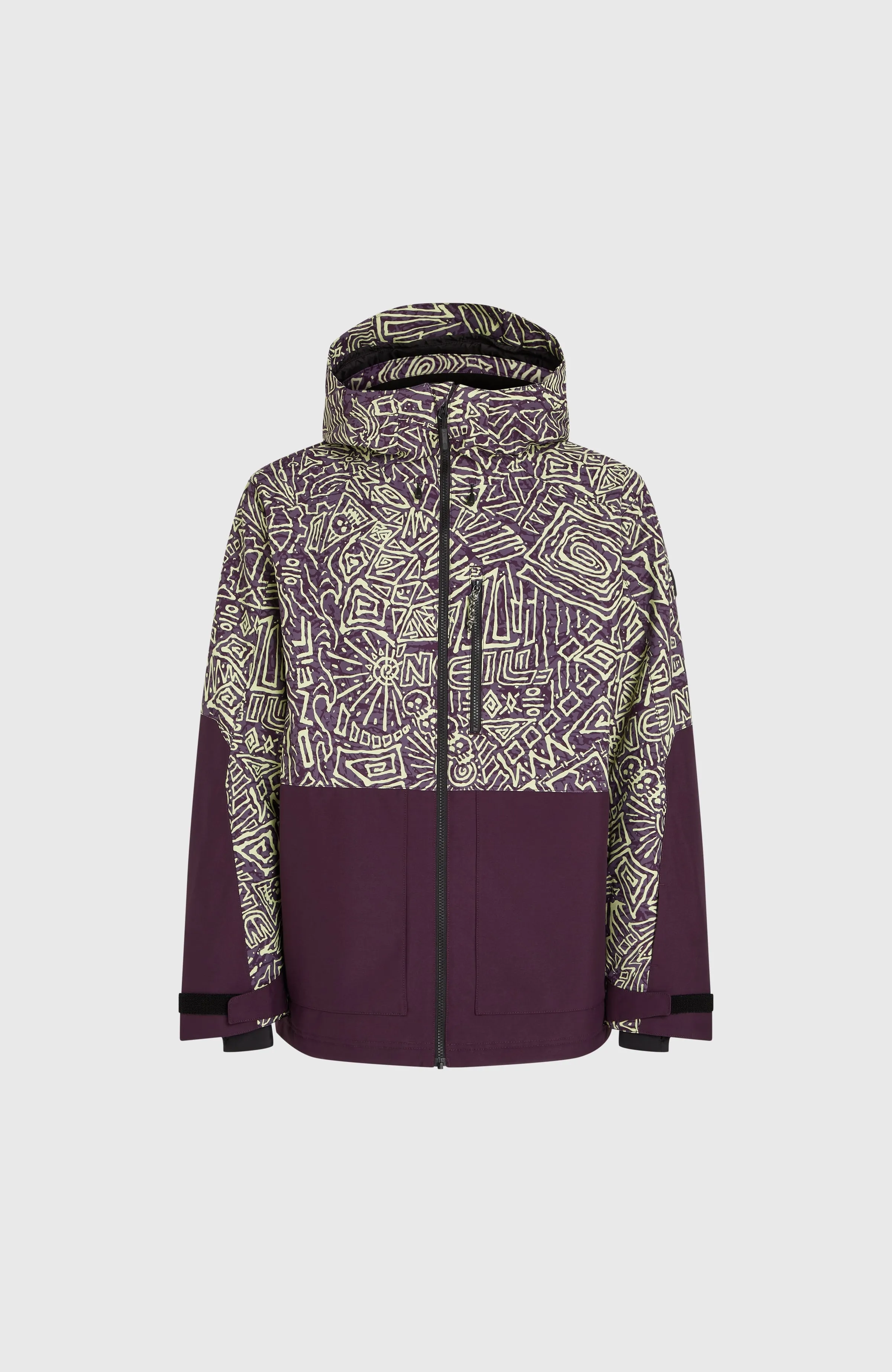 O'Riginals Block Snow Jacket | Dark Purple Sketcheritage