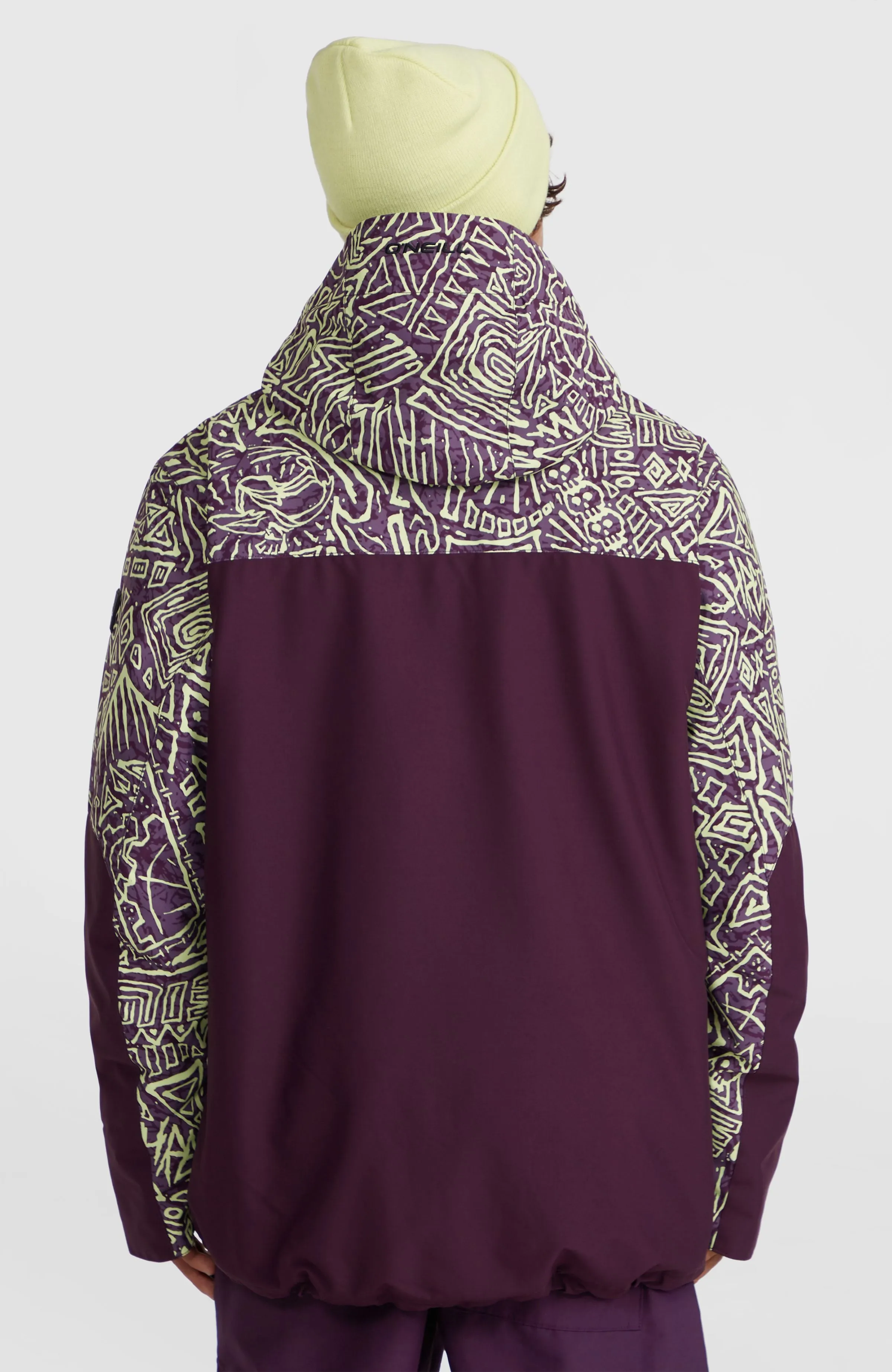 O'Riginals Block Snow Jacket | Dark Purple Sketcheritage