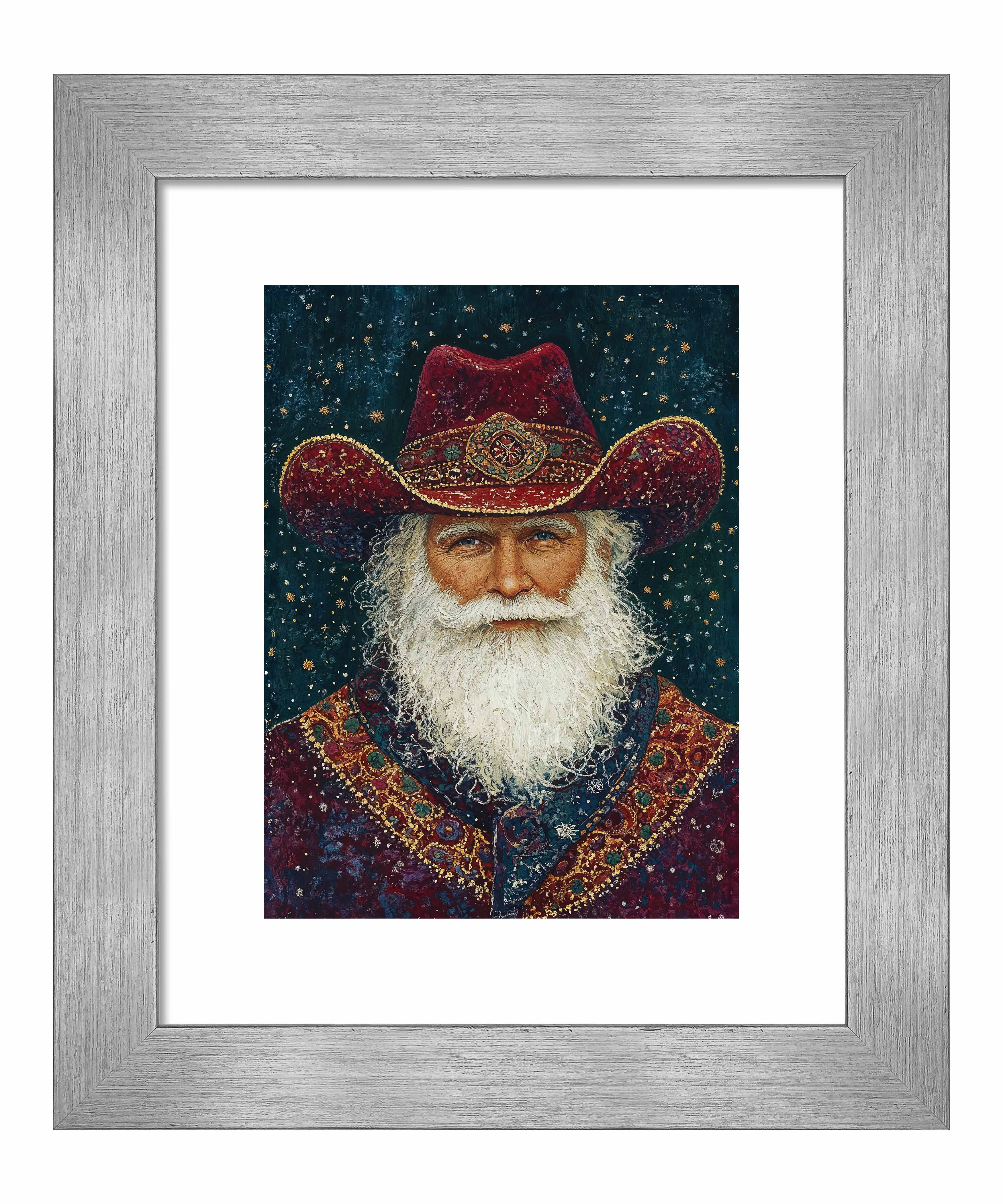 Portrait of Mr. Claus - Art Prints