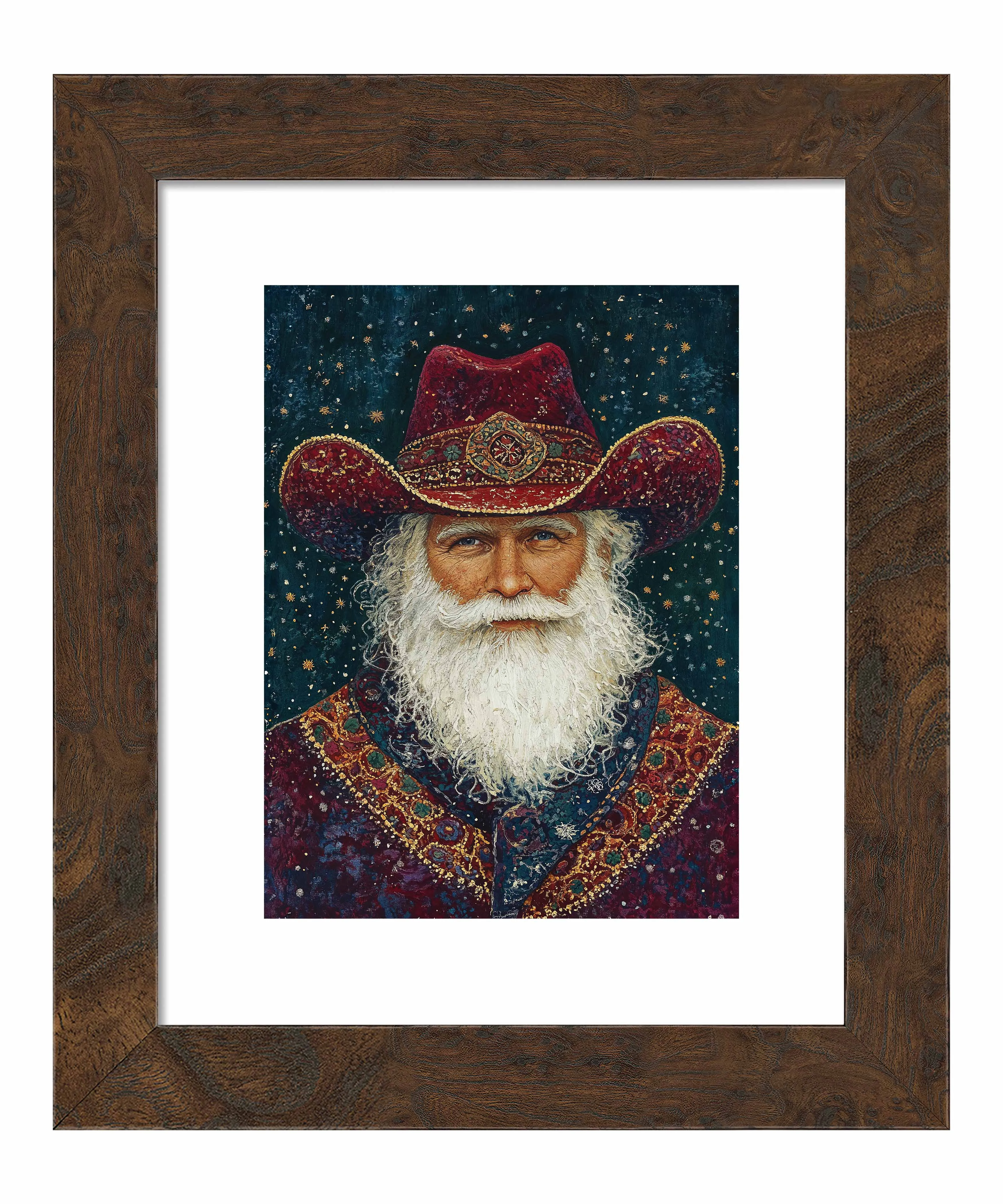 Portrait of Mr. Claus - Art Prints