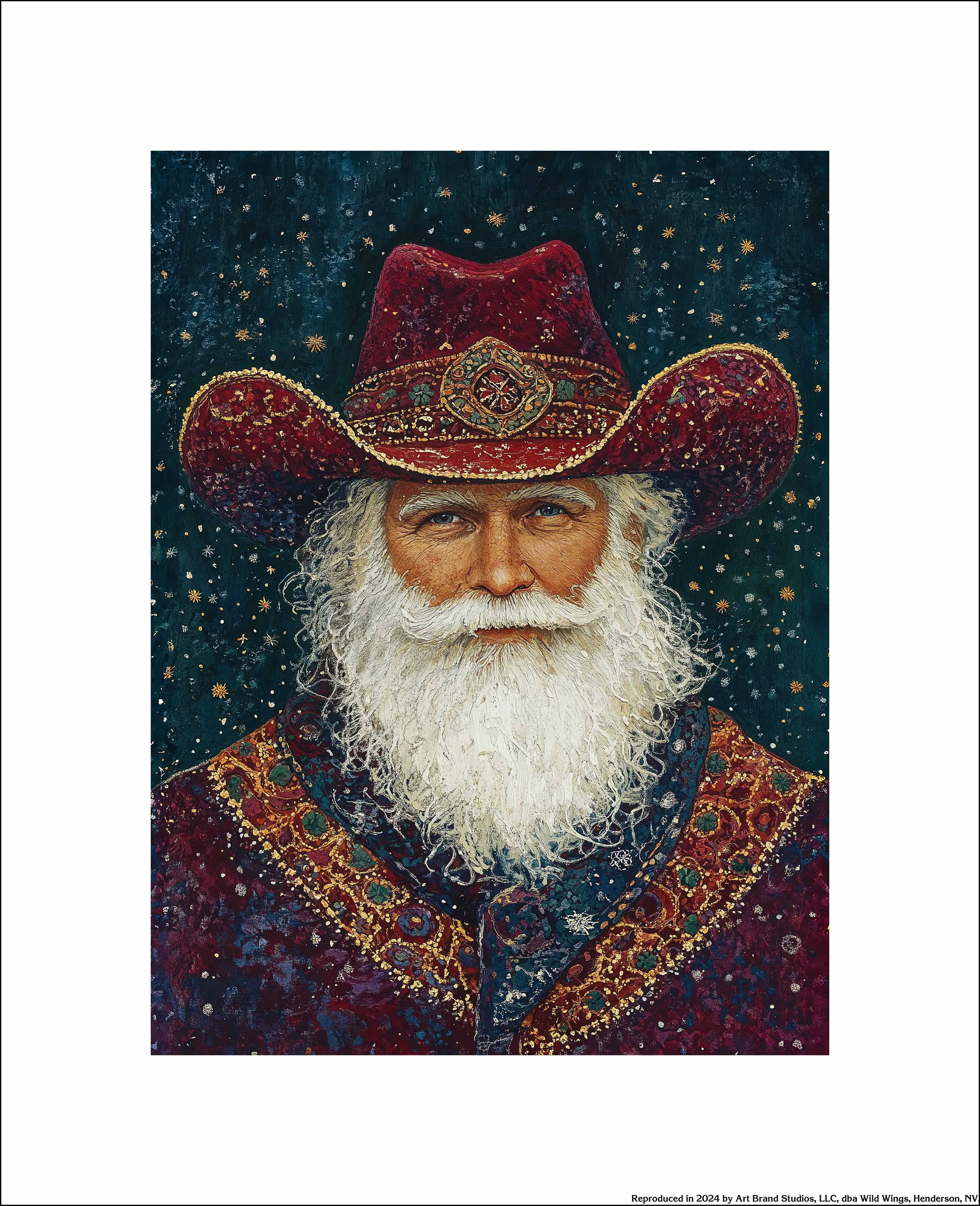 Portrait of Mr. Claus - Art Prints