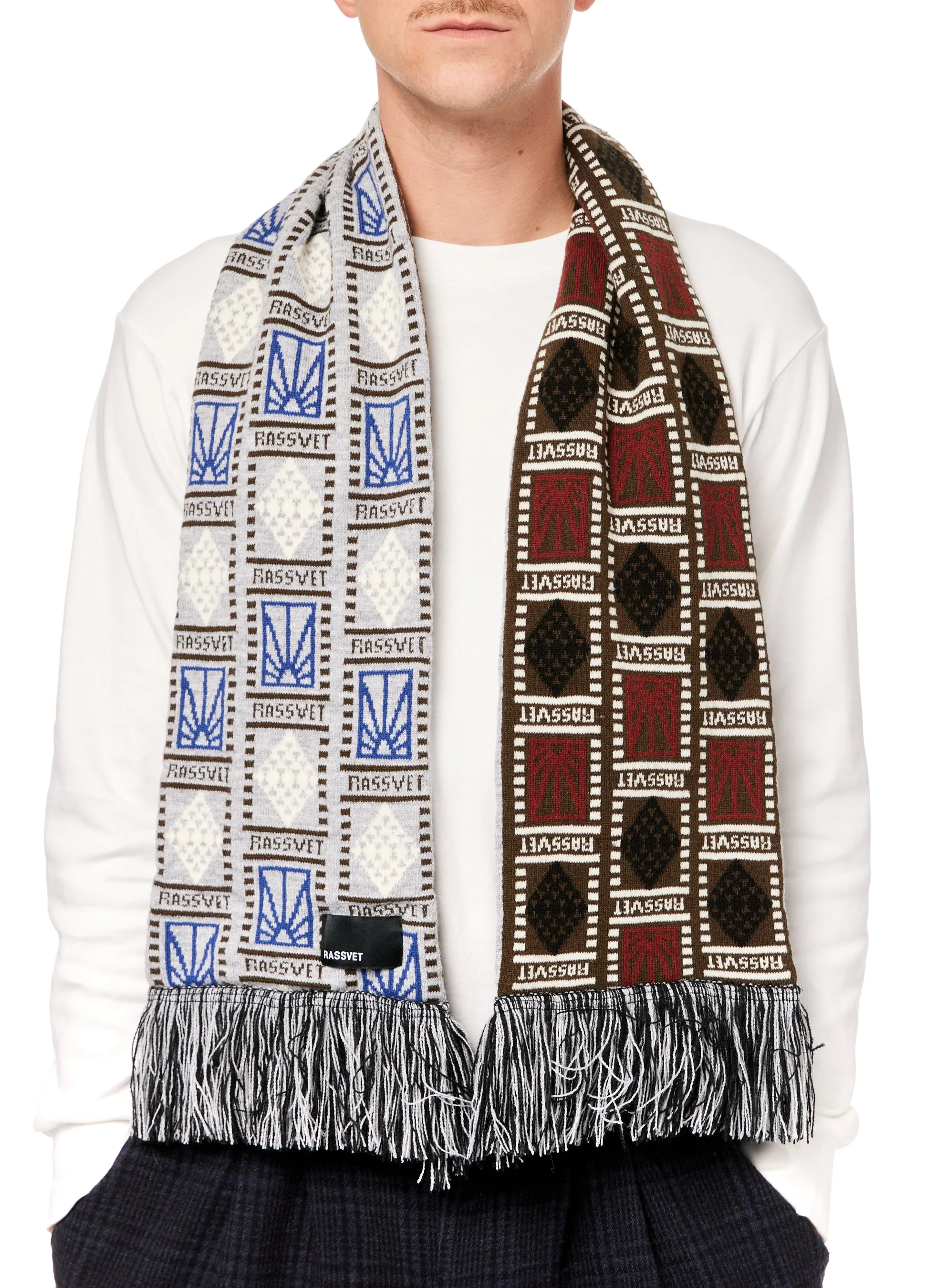 Rassvet Logo Scarf Knit