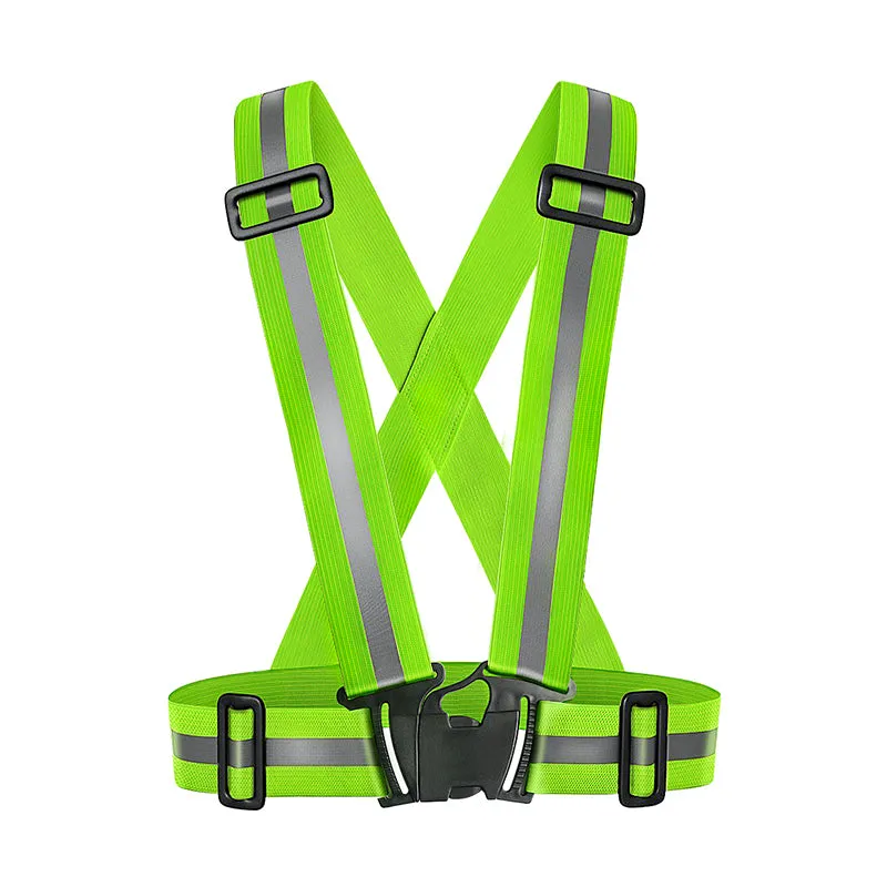 Reflective elastic vest for work sport(MJ-S17)