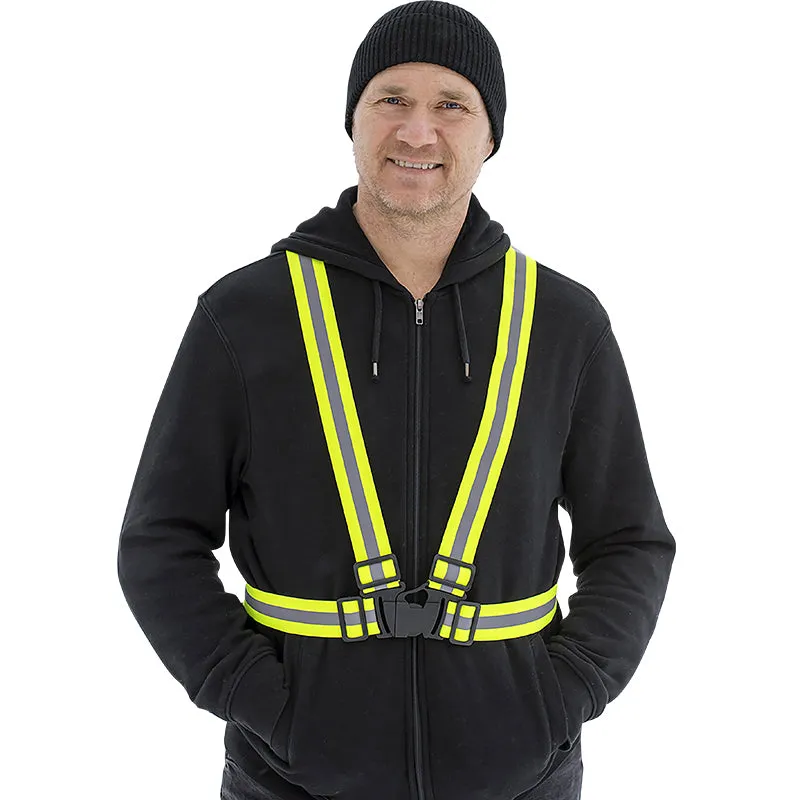 Reflective elastic vest for work sport(MJ-S17)