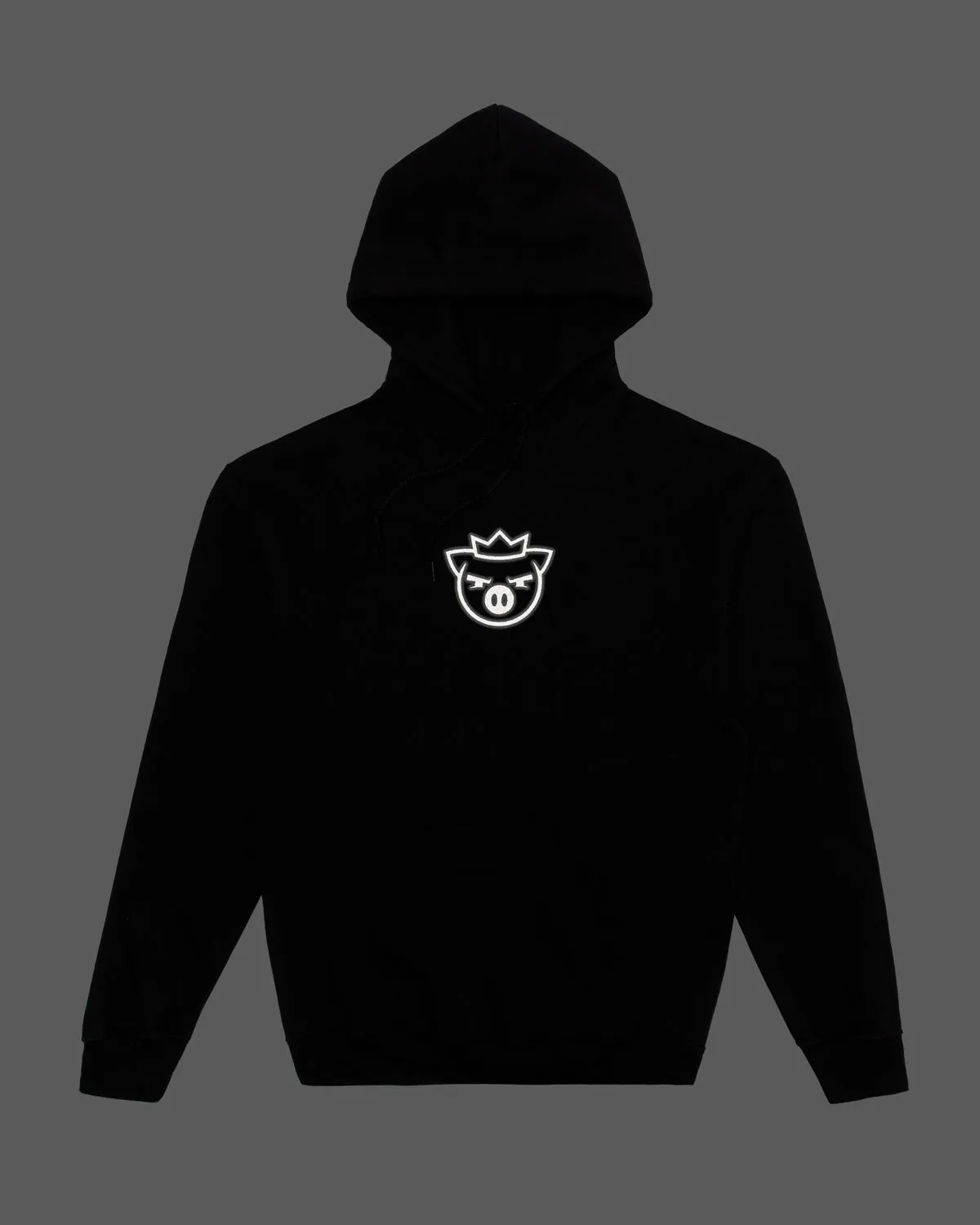 Self Defense Reflective Hoodie (Black)