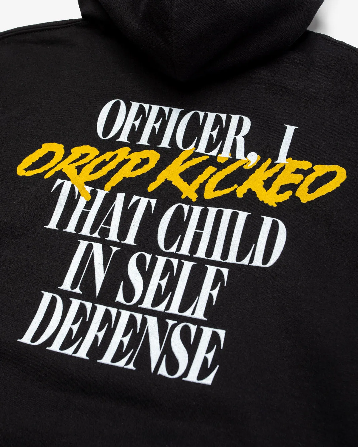 Self Defense Reflective Hoodie (Black)