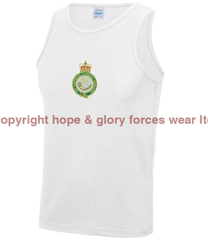 Sherwood Rangers Yeomanry Embroidered Sports Vest