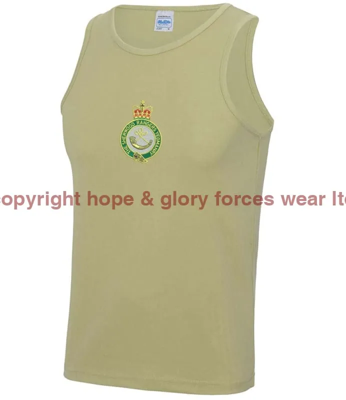 Sherwood Rangers Yeomanry Embroidered Sports Vest