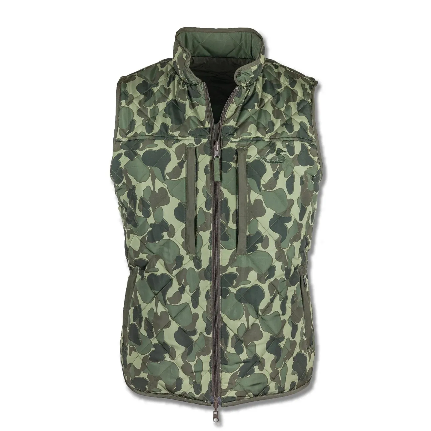 South Creek Reversible Vest 2.0 in Timber Camo by Dixie Decoys