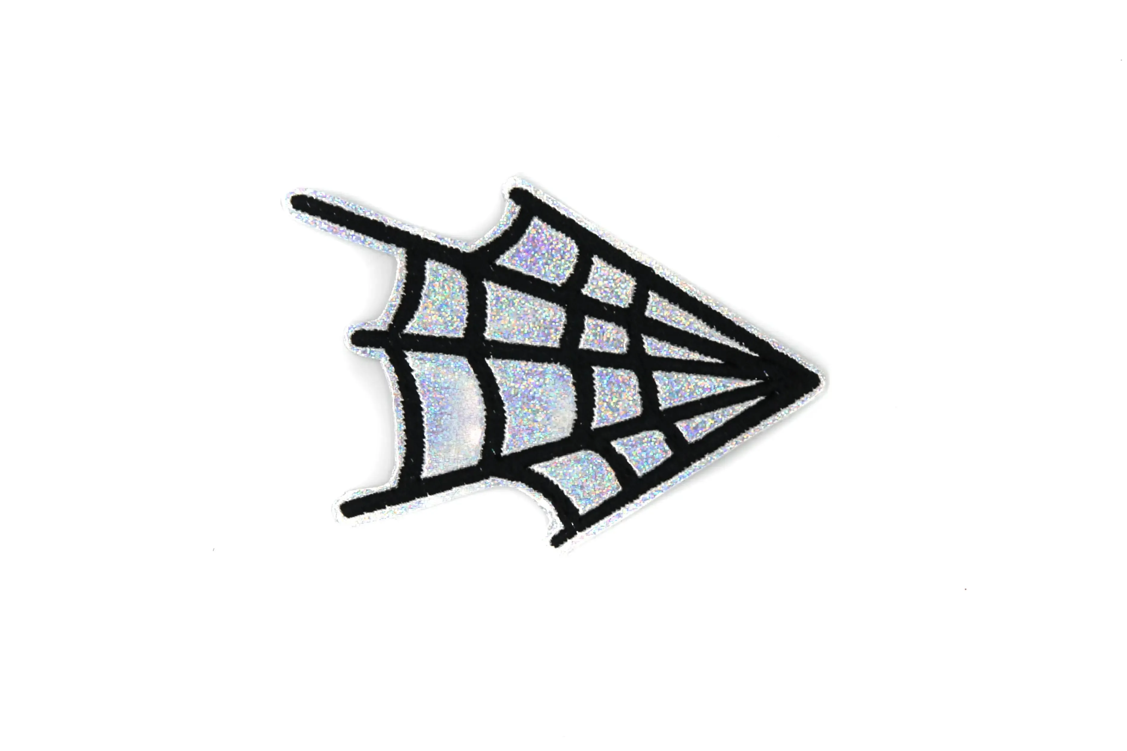 Spiderweb Holographic Vinyl Patch