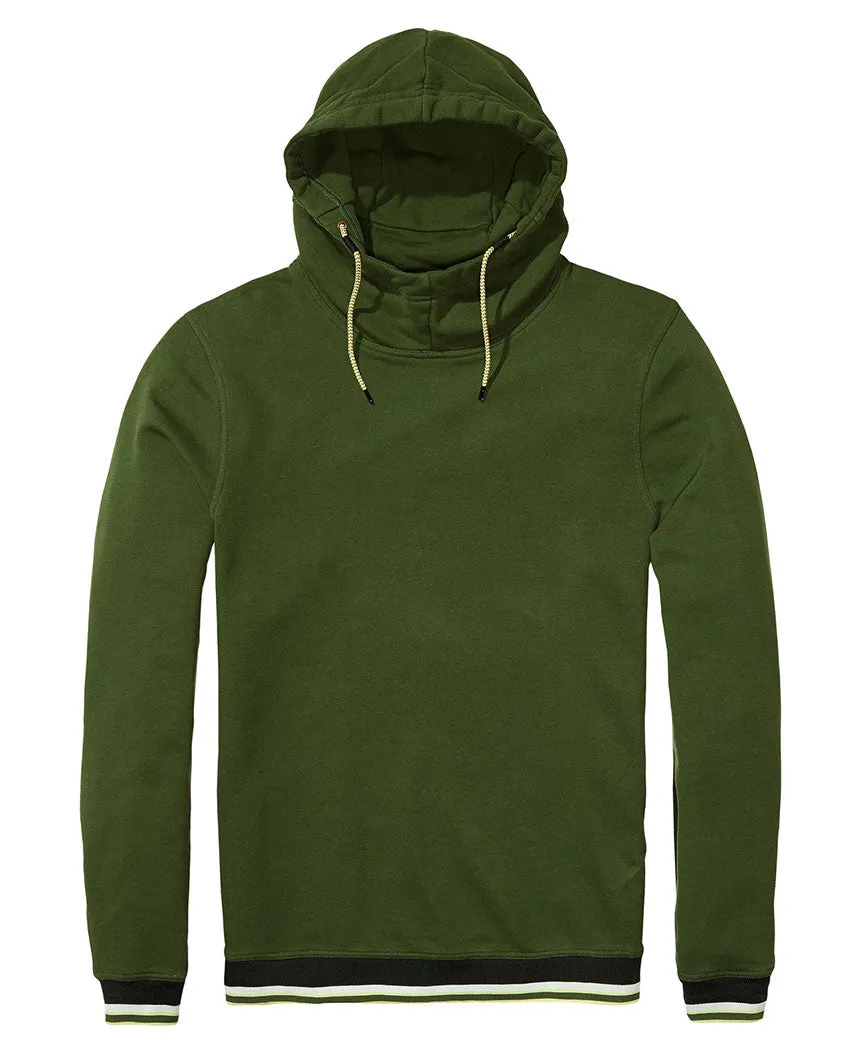 Sporty Hoodie - Military Green