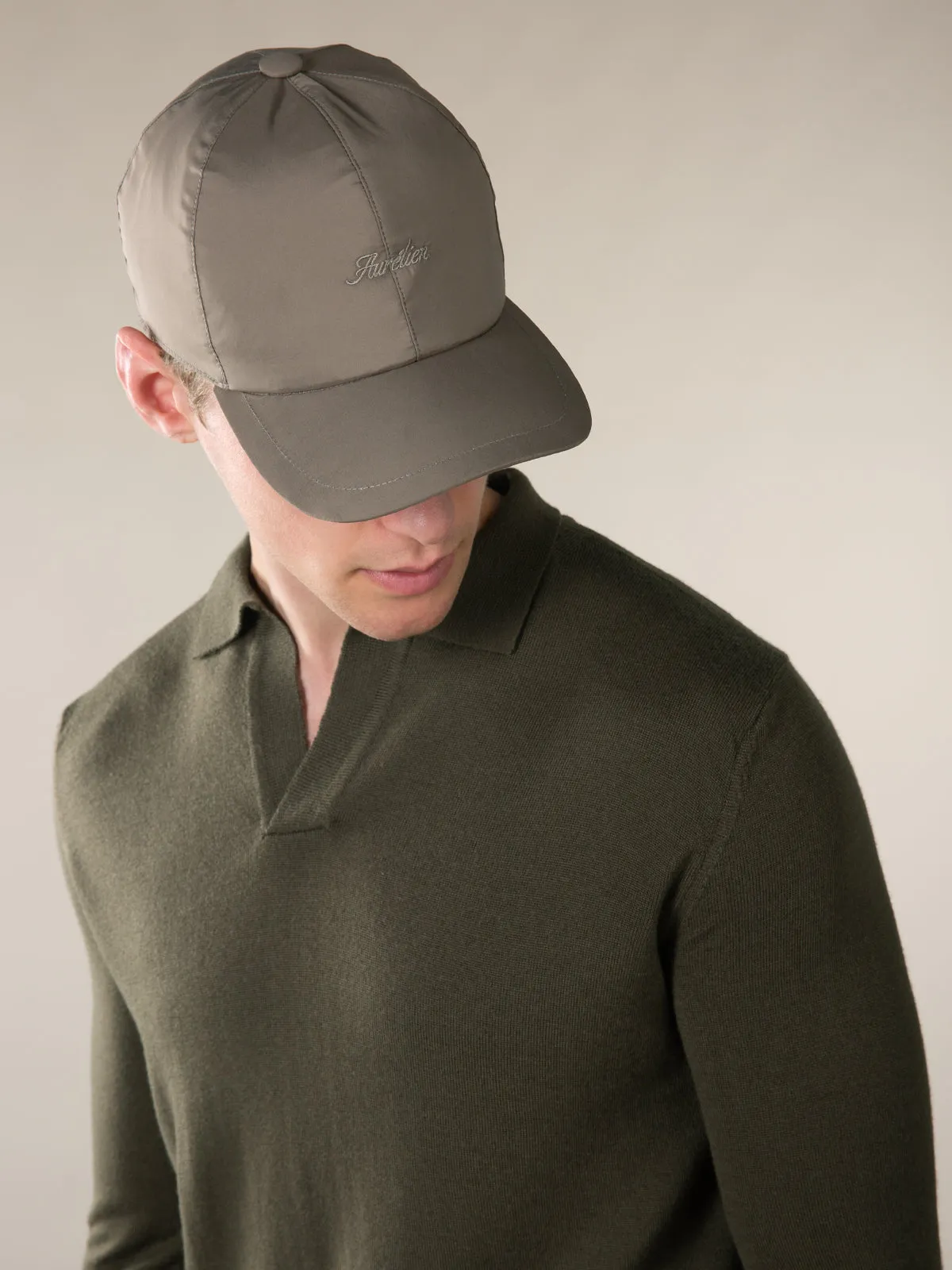 Taupe Baseball Cap