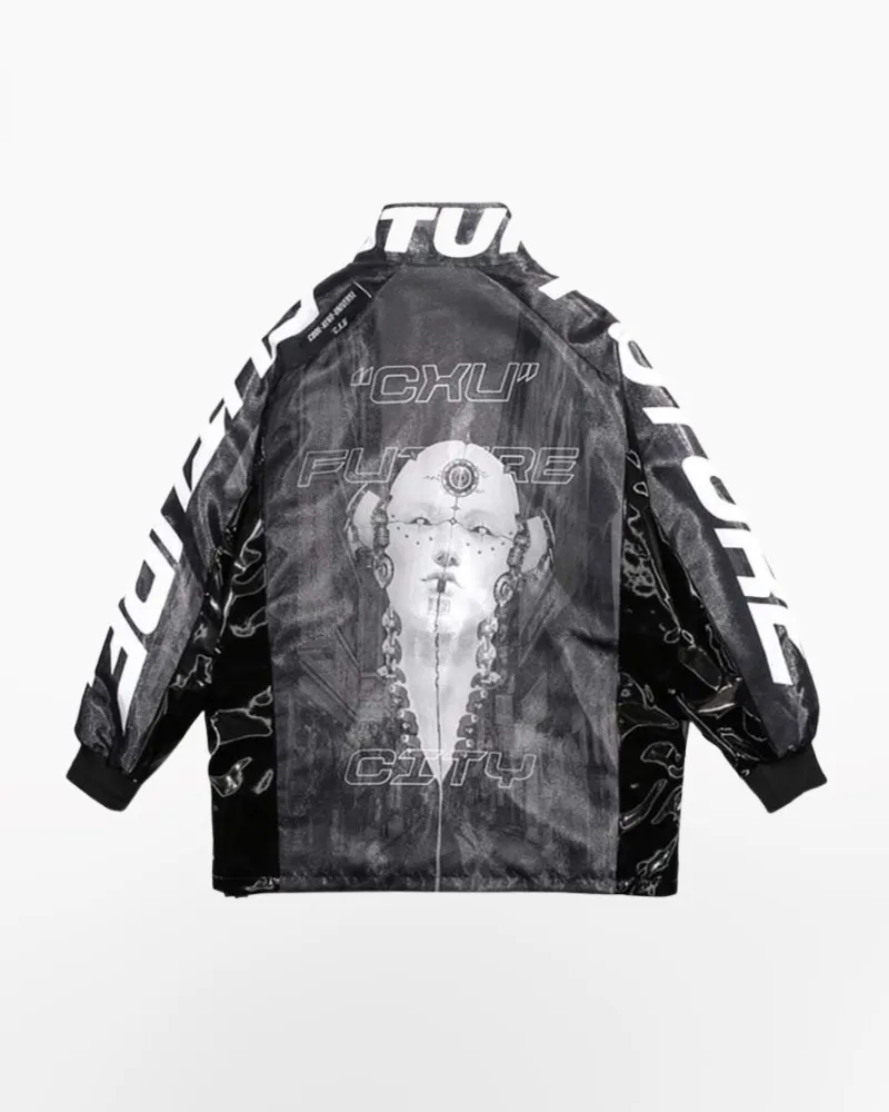 Techwear Cyberpunk Futuristic Jacket