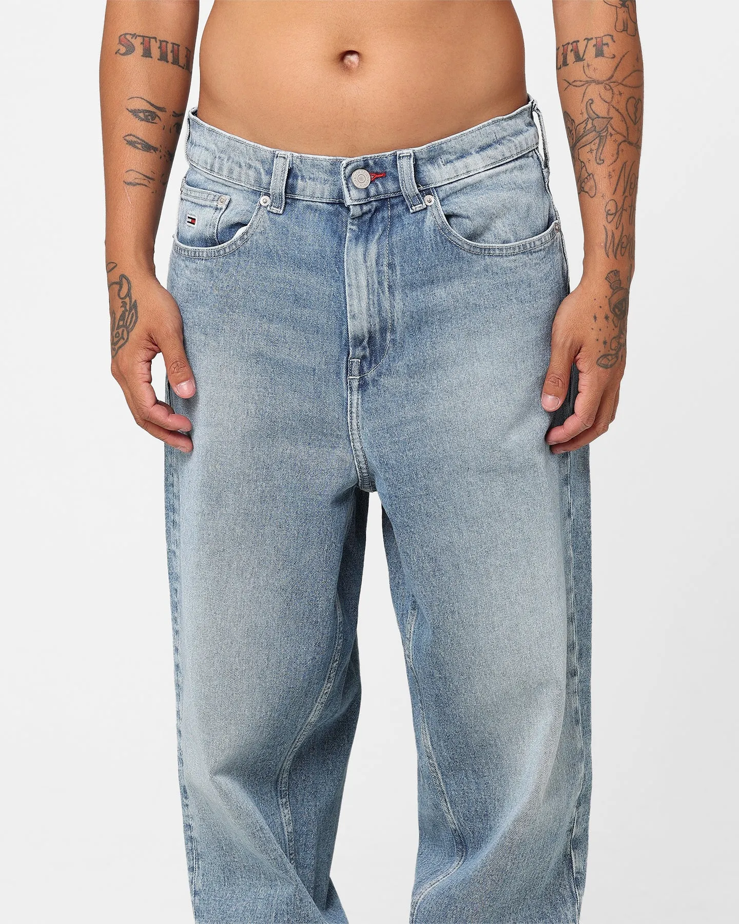 Tommy Jeans Bax Loose Tapered CF8012 Jeans Denim Light