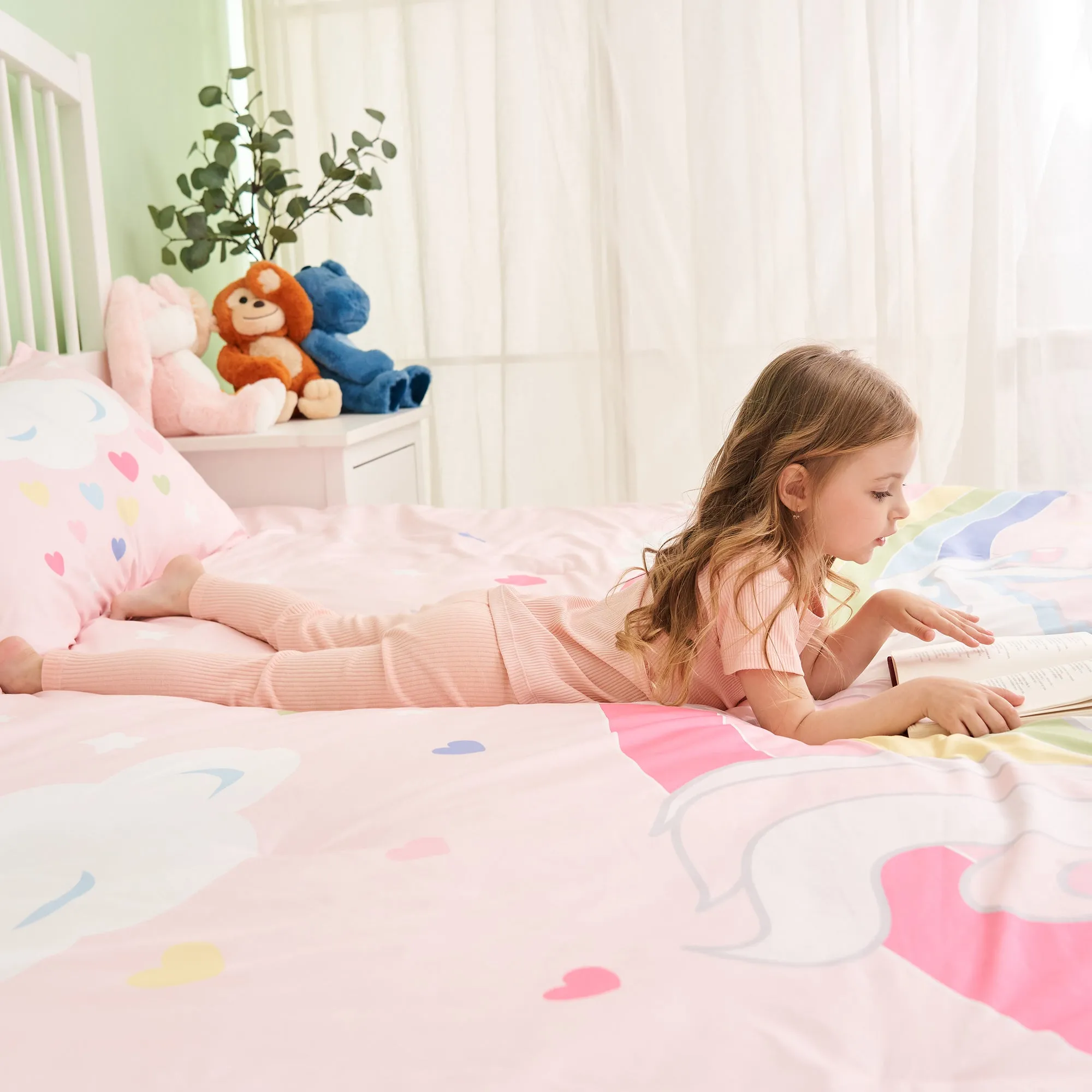 Unicorn Twin Bedding Comforter Set