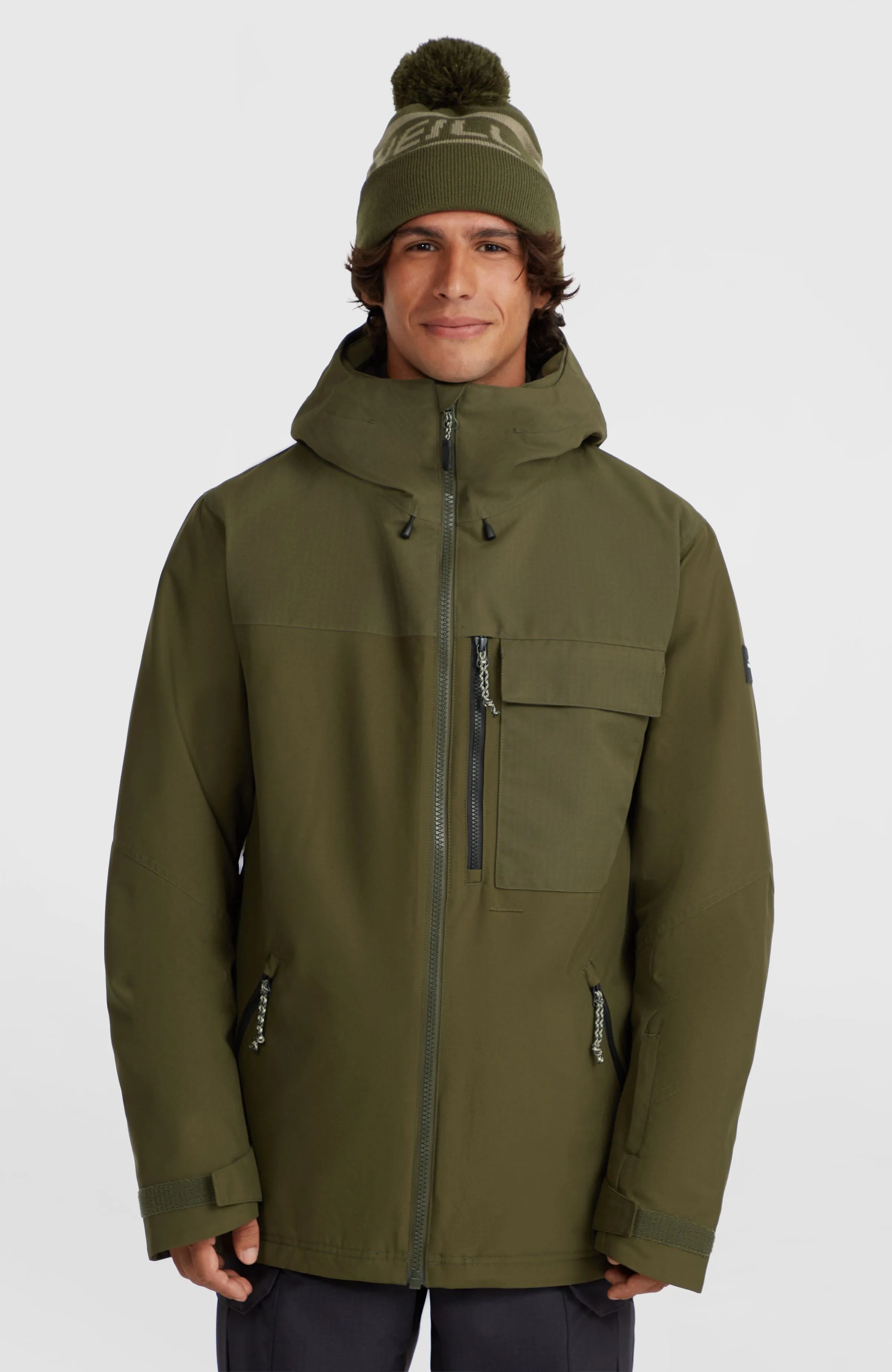 Utility Hybrid Snow Jacket | Forest Night