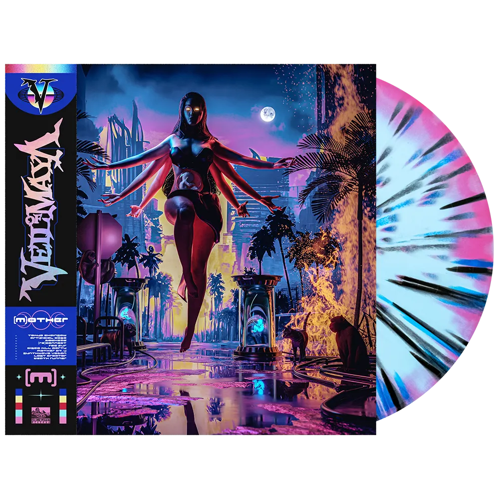 Veil of Maya - [m]other Vinyl (Baby Blue   Hot Pink Side A/B w/ Black   Blue Splatter)