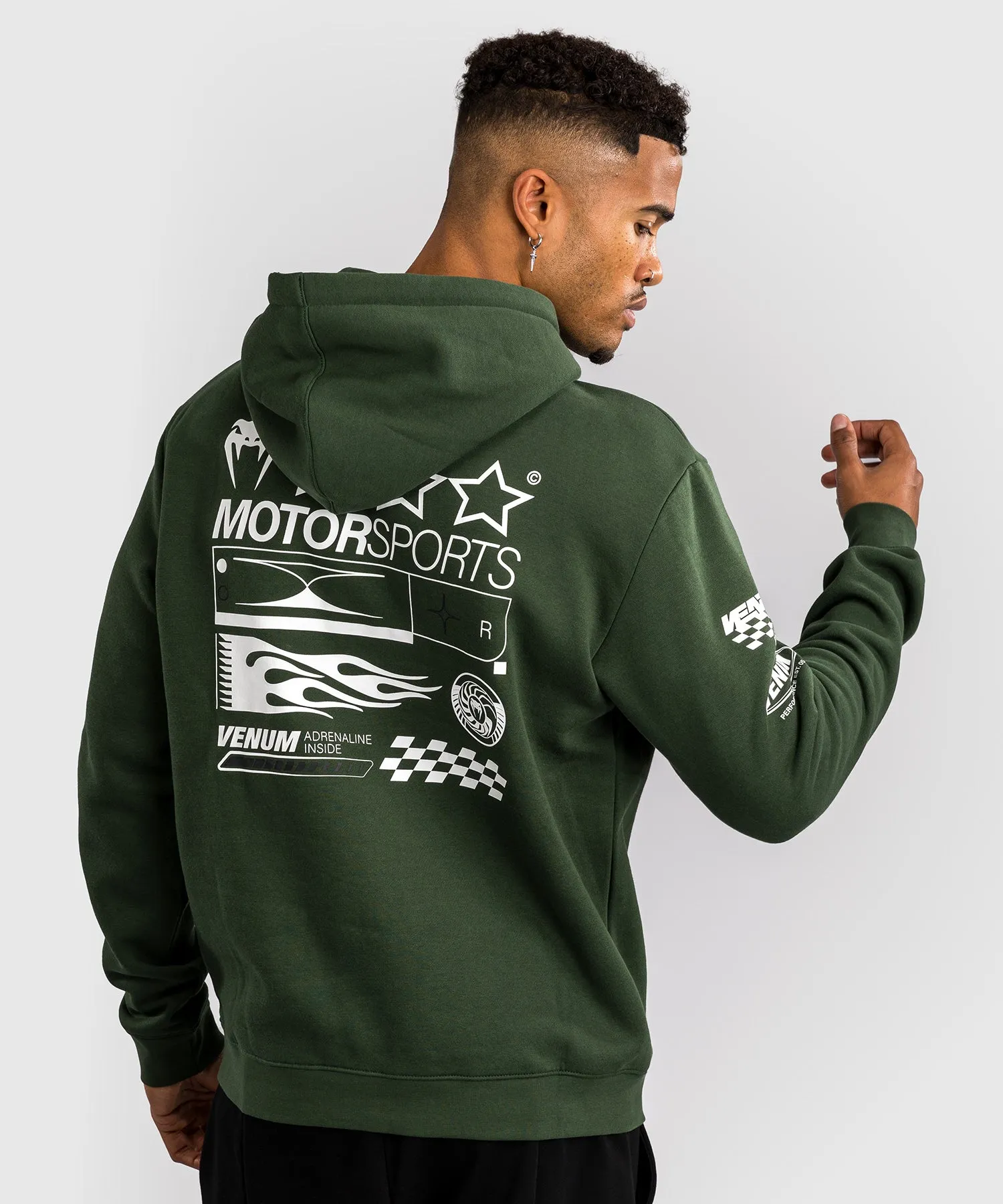 Venum Motorsport Hoodie - Deep Forest