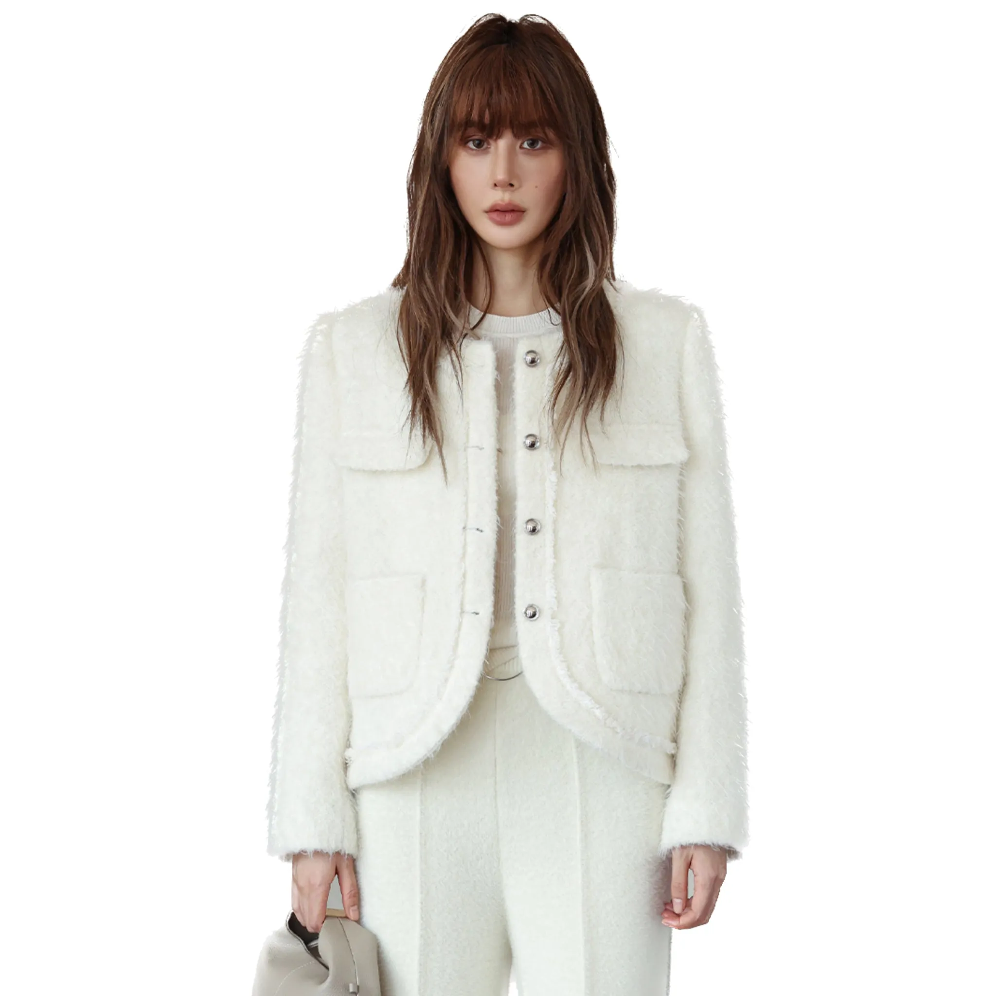 White Wool Coat